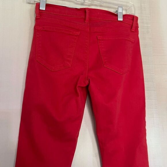 J Brand red skinny crop jeans, size 25 - Picture 14 of 15